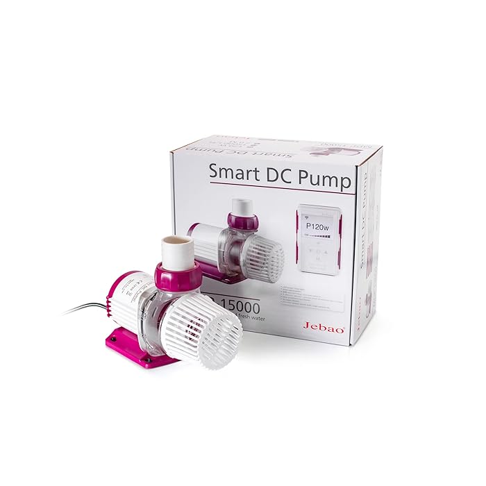 15000 JECODE SMART DC PUMP WITH LCD DISPLAY CONTROLLER FOR SALTWATER TANK