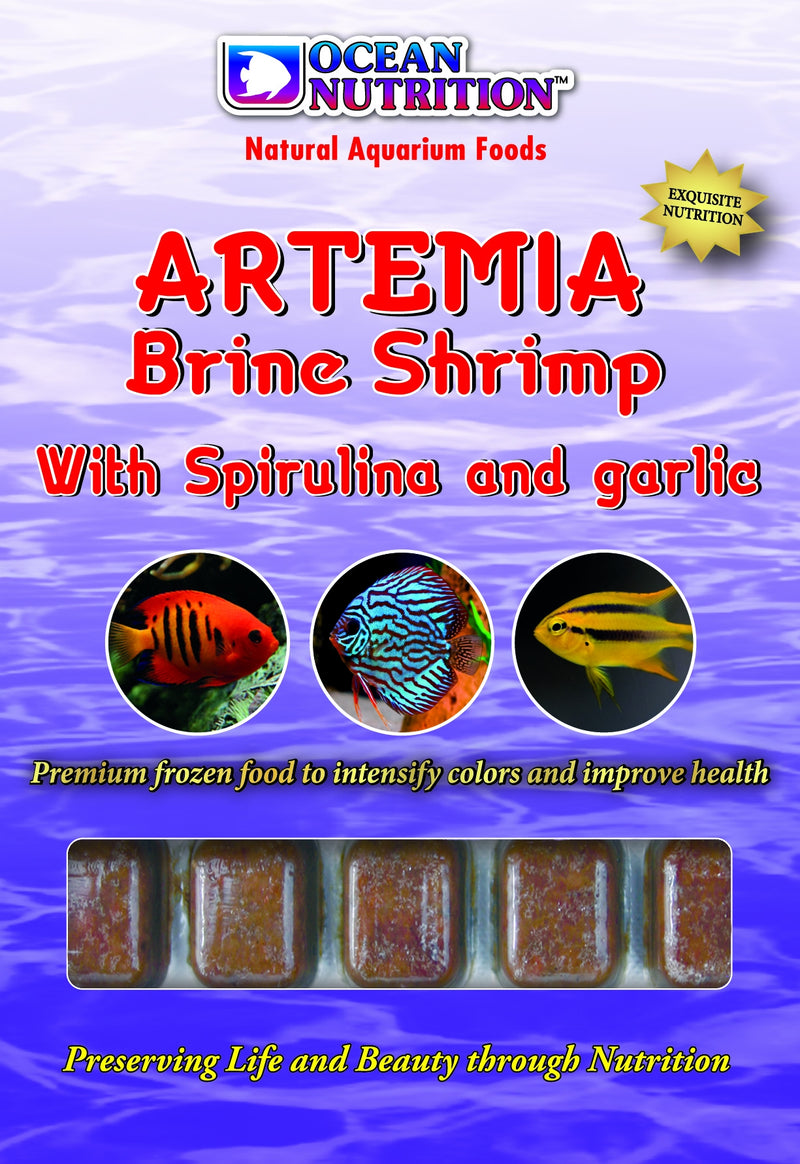 Artemia Brine Shrimp with Spirulina and Garlic 100g