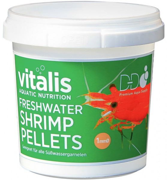 Vitalis Freshwater Shrimp Pellets 1mm (XS) 70g