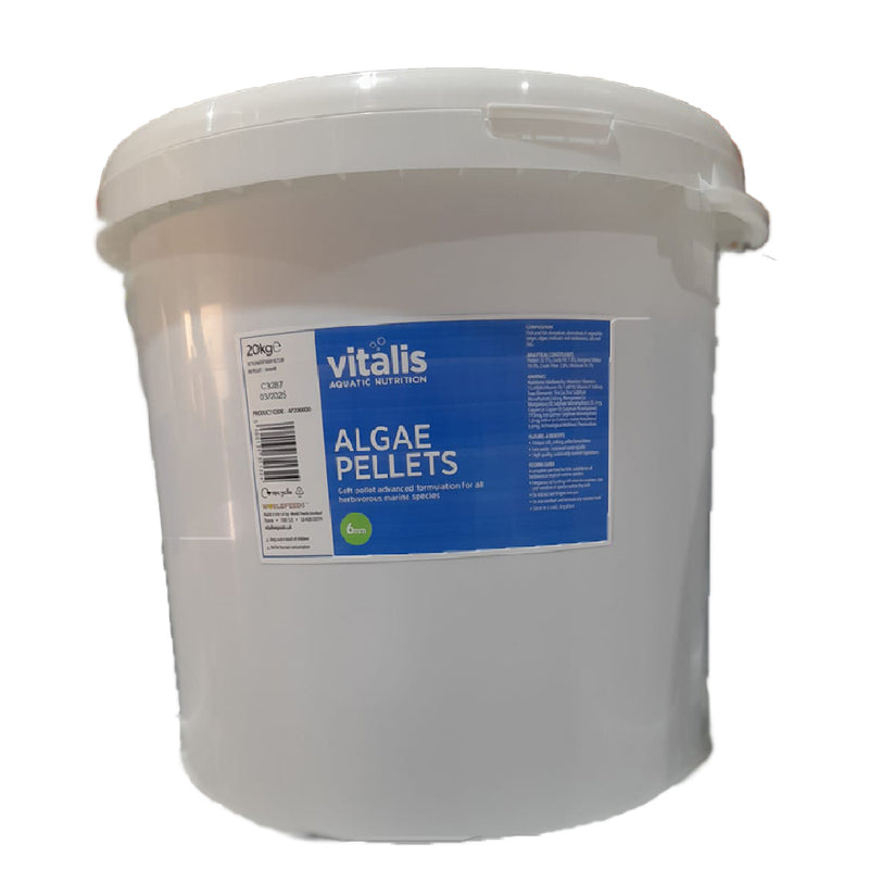 Vitalis Algae Pellets 6mm (M) 20kg