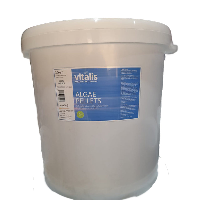 Vitalis Algae Pellets 12mm 20kg