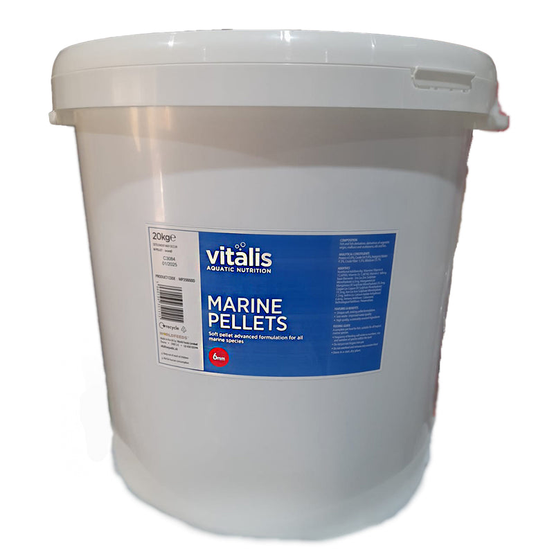 Vitalis Marine Pellets 6mm (M) 20kg