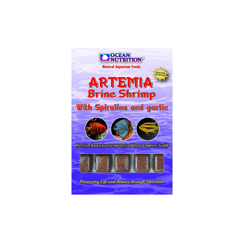 Ocean Nutrition Artemia Brine Shrimp With Spirulina And Garlic