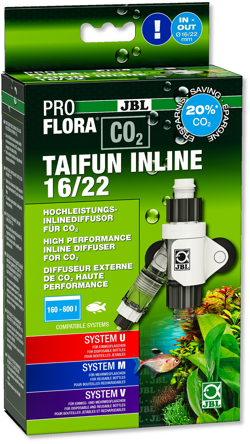 JBL PROFLORA CO2 TAIFUN INLINE 16/22